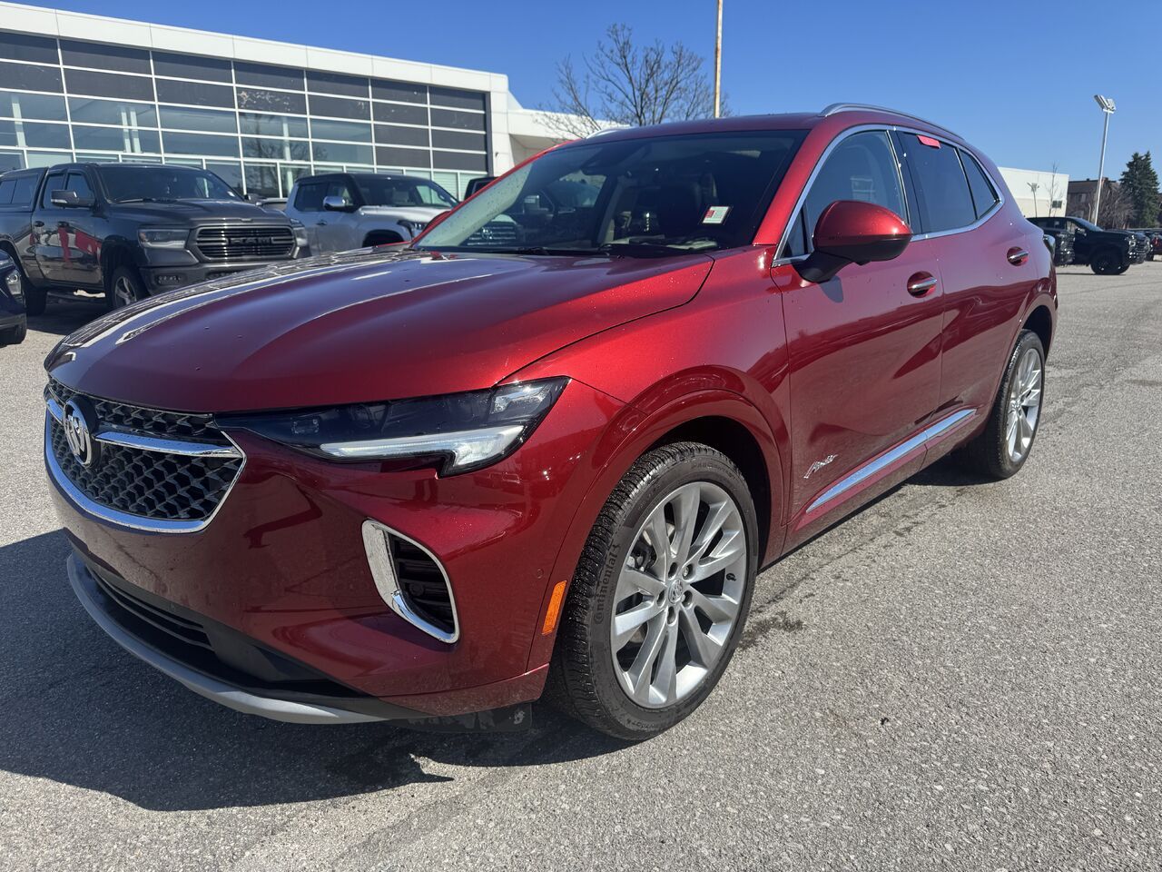 Red 2023 Buick Envision SUV / Crossover All-Wheel Drive Automatic