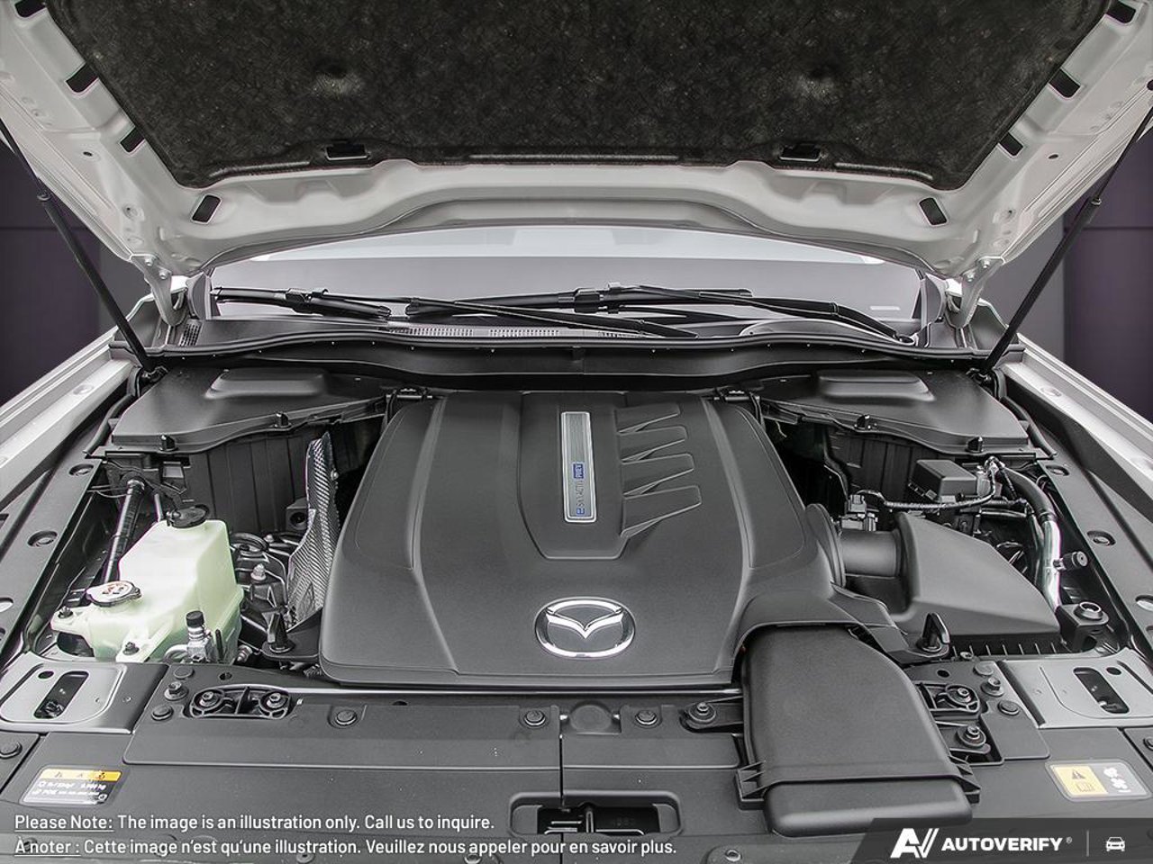 Mazda CX-90 hybride rechargeable JM3KKCHA5T1399561 2026 Blanc rhodium métallisé Mirabel - photo #5
