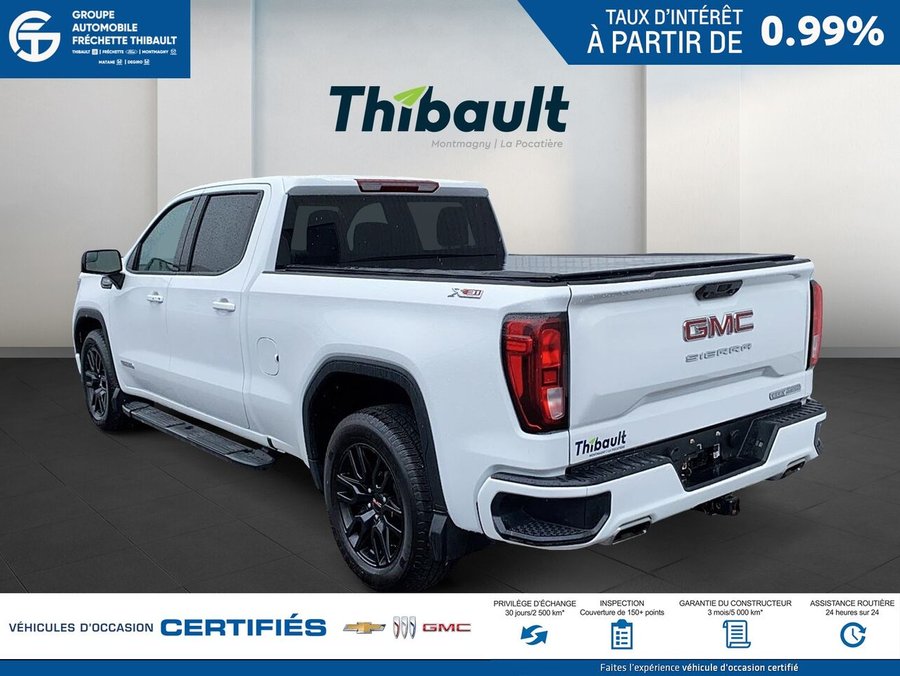 GMC SIERRA Elevation cabine multiplace 4RM 157 po 2024 Blanc