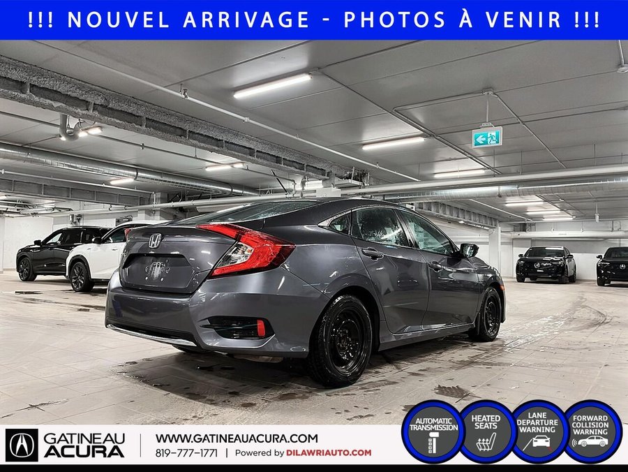 Honda Civic *** BAS KILOMÉTRAGE *** 2020 Gris