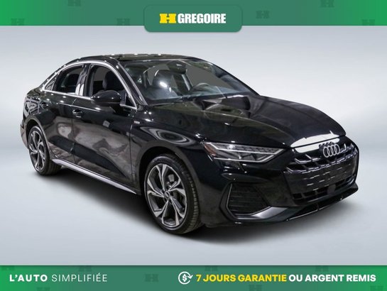 Audi A3 2025 2025 Noir