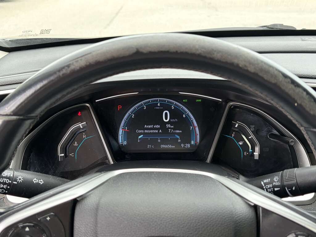 Honda Civic EX 2021 Noir Gatineau - photo #15