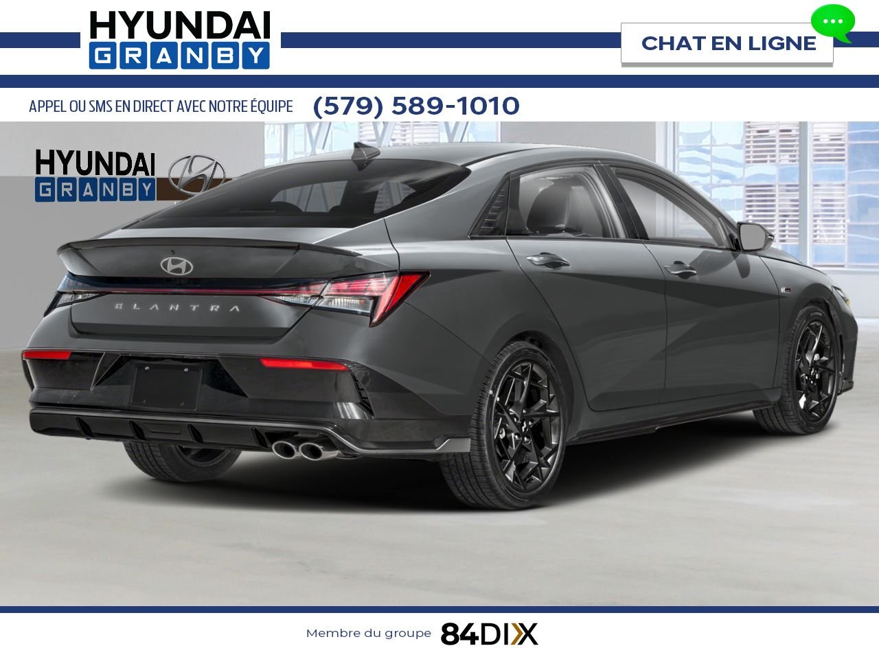 2025 HYUNDAI Elantra Ecotronic Grey Granby - photo #2
