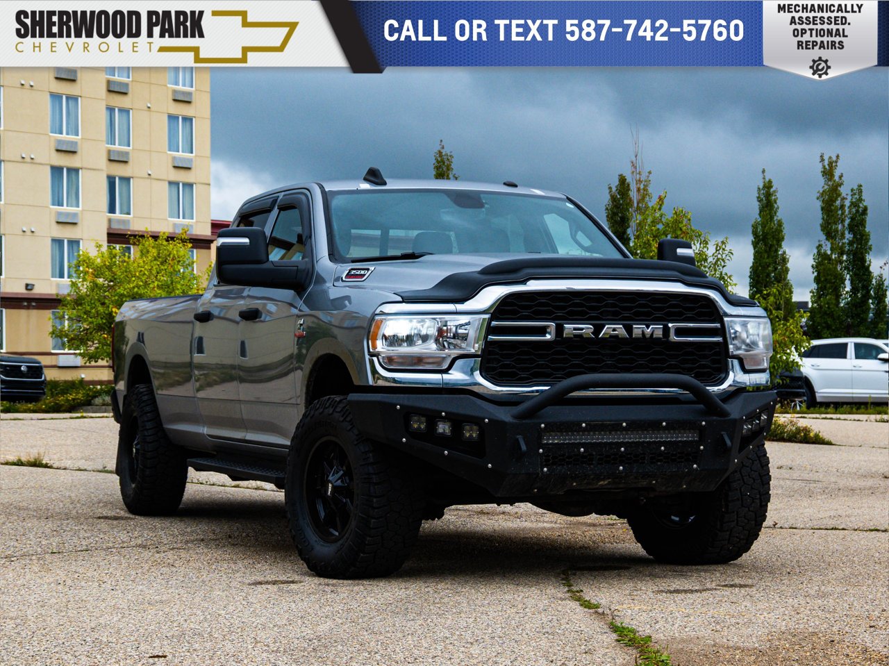 2023 Ram 3500 Tradesman 4x4 Crew Cab 8' Box Grey Sherwood Park - photo #0