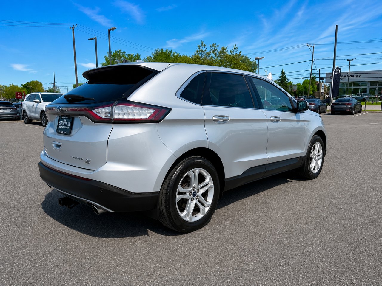 Ford Edge Titanium 2017 Argent Châteauguay - photo #4