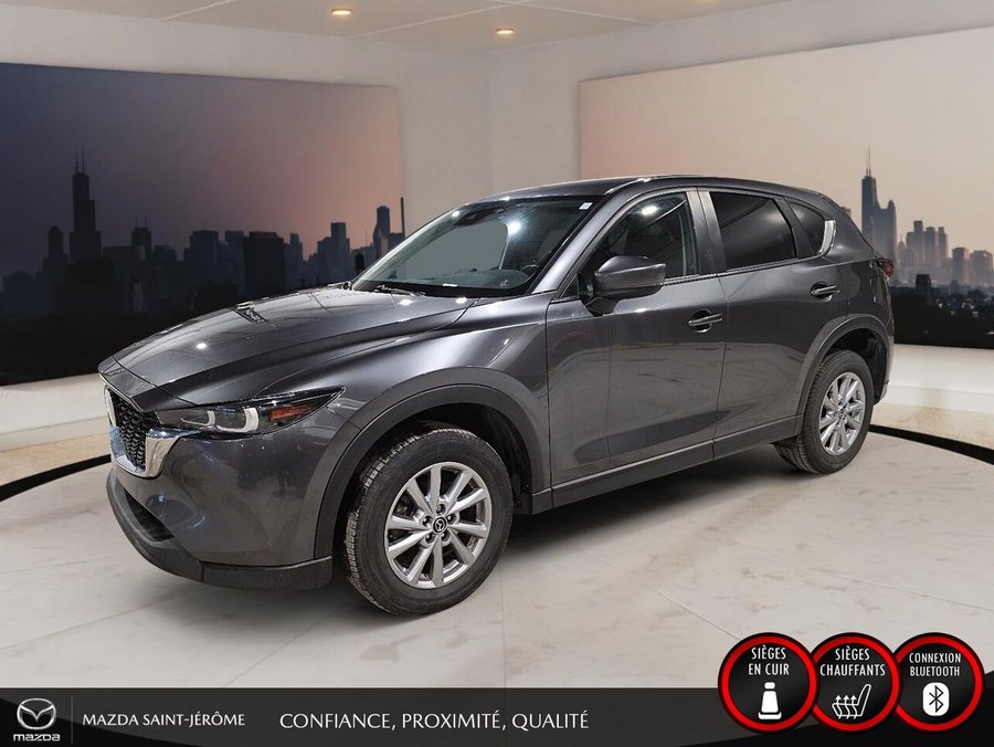 2023 Mazda CX-5 GS | AWD | AUTO | CAM DE RECUL | Grey