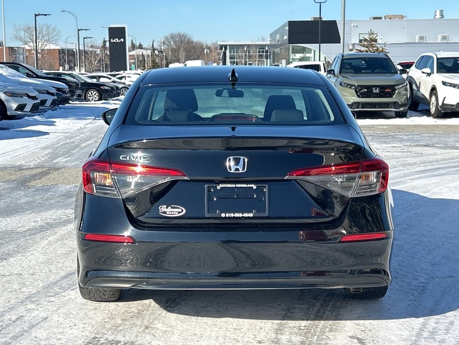 Honda Civic Sedan 2022 2022 Noir