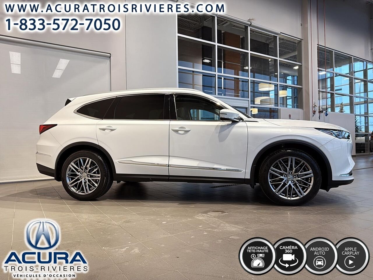 Acura MDX 2024 Blanc Trois-Rivières - photo #1
