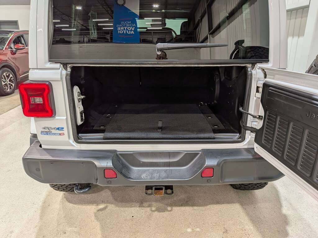 2021 Jeep Wrangler 4xe Unlimited Sahara 4x4 White Val-David - photo #8