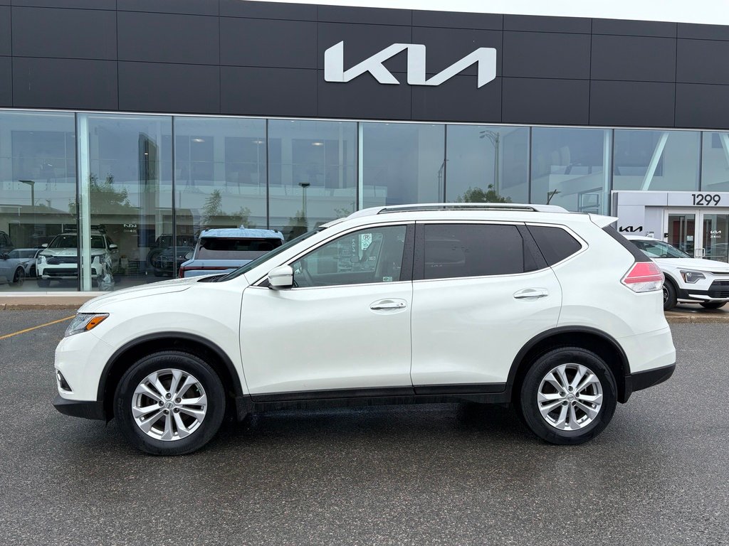 2015 Nissan Rogue White Gatineau - photo #2