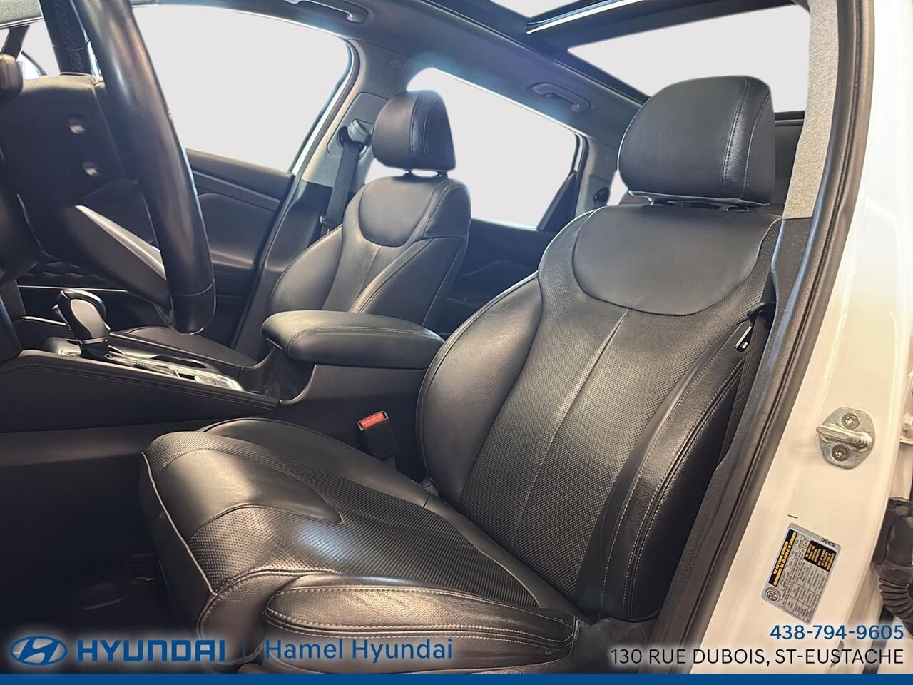 2019 Hyundai Santa Fe White Saint-Eustache - photo #8