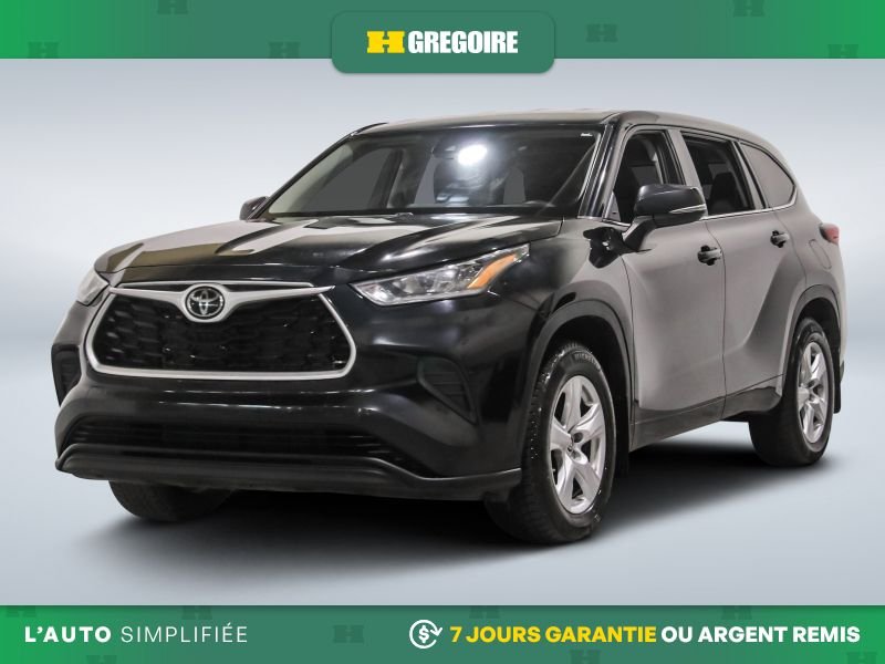 2022 Toyota Highlander 2022 Black