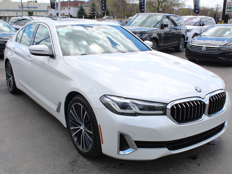 BMW 5 Series 2021 2021 Blanc
