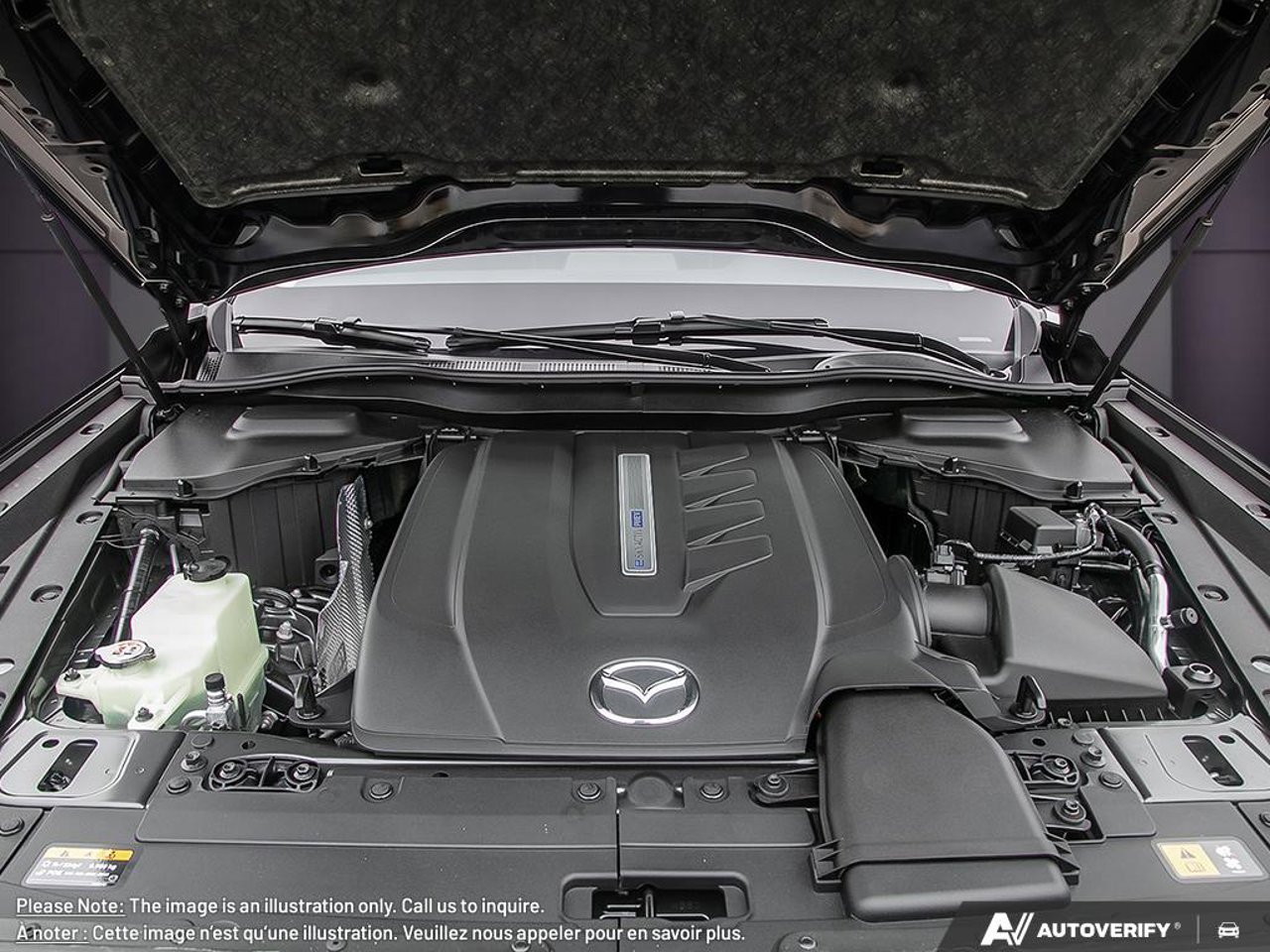 Mazda CX-90 hybride rechargeable JM3KKCHA6T1381635 2026 Noir de jais mica Mirabel - photo #5