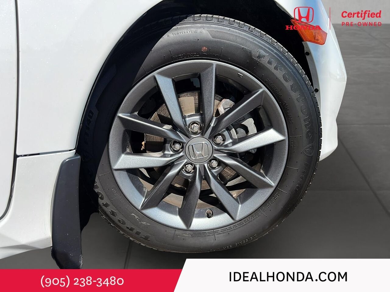 2021 Honda Civic Sedan EX CVT White Mississauga - photo #6