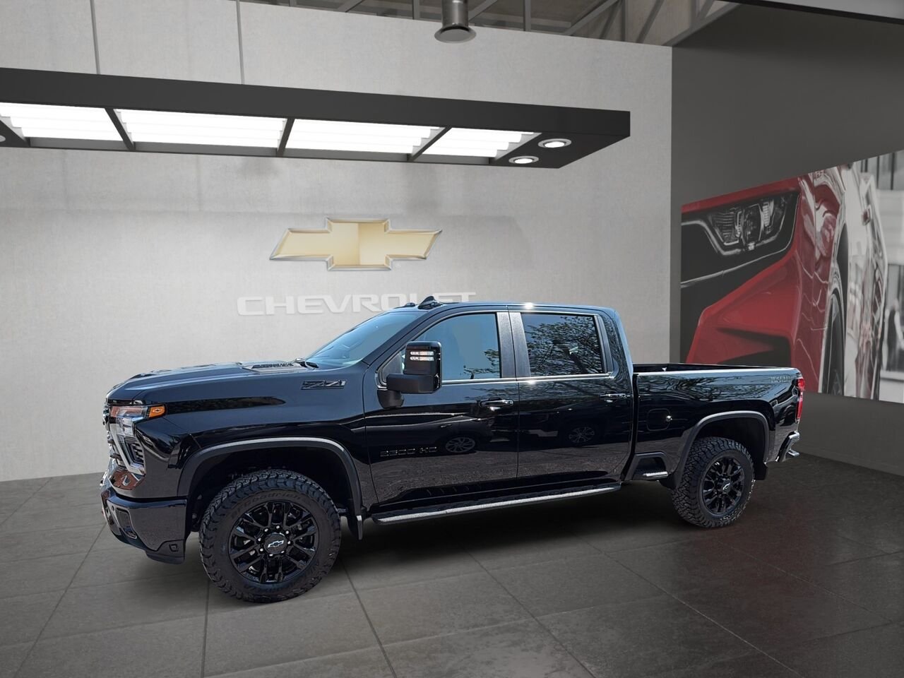 Chevrolet Silverado 2500HD LT cabine multiplace 4RM 159 po 2026 NOIR Saint-Hyacinthe - photo #4