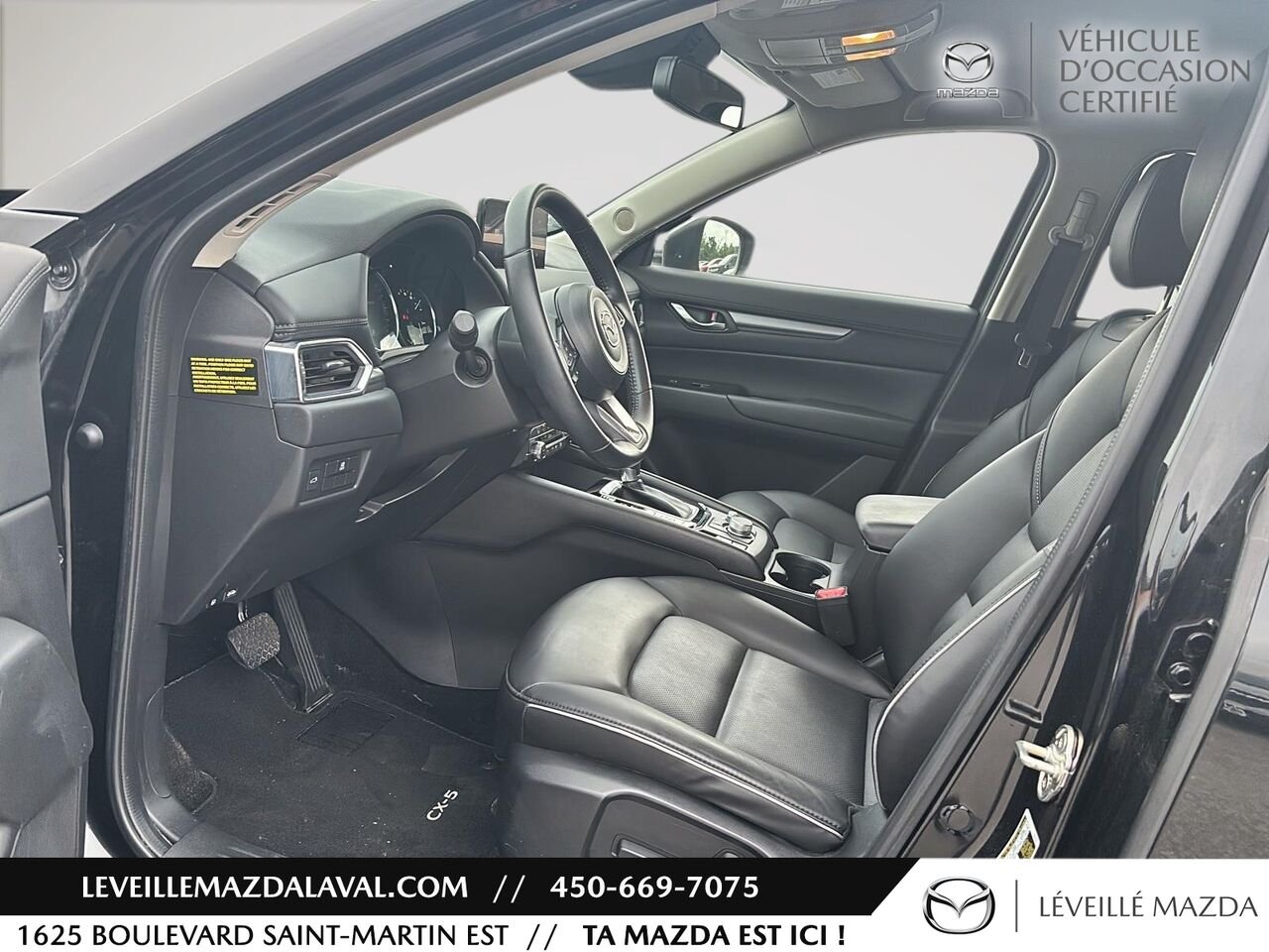 Mazda CX-5 GS TI sans désactivation de cylindres 2024 Noir Laval - photo #9
