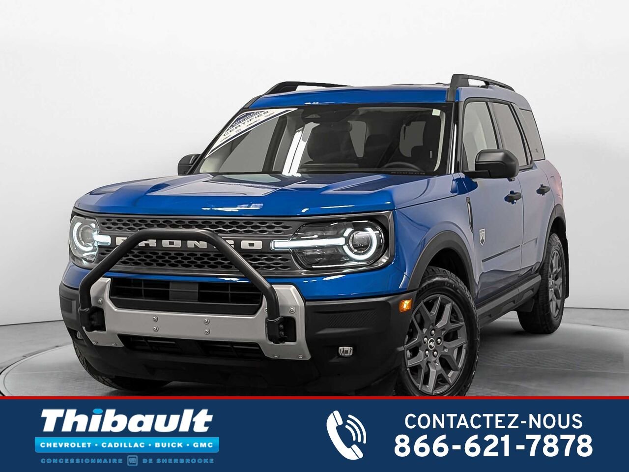 Ford BRONCO SPORT Big Bend Bas Kilométrage Sièges Chauffants 2025 Bleu Sherbrooke - photo #0