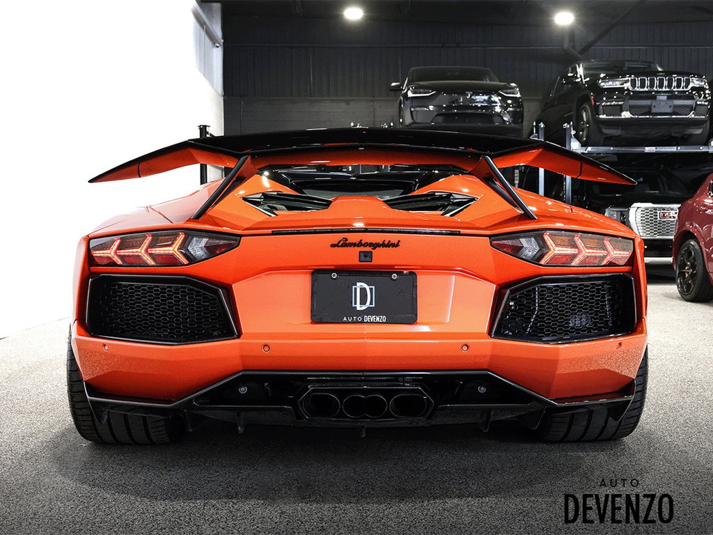 Lamborghini Aventador 2014 Orange Saint-Eustache - photo #8