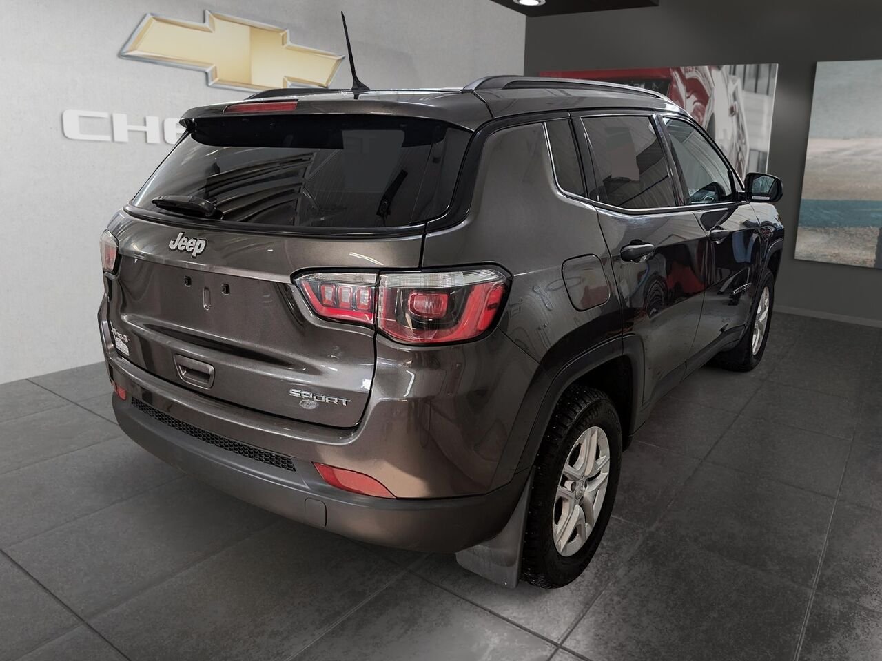 2018 JEEP COMPASS SPORT Grey Saint-Hyacinthe - photo #2