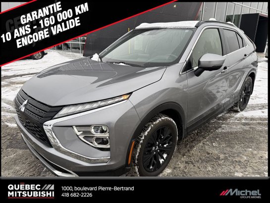 2022 Mitsubishi Eclipse Cross SEL S-AWC, Volant chauffant, Démarreur, Garantie 2031 Grey