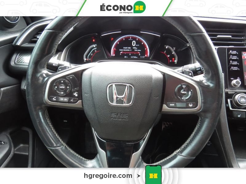 Honda Civic 2019 Blanc Laval - photo #11