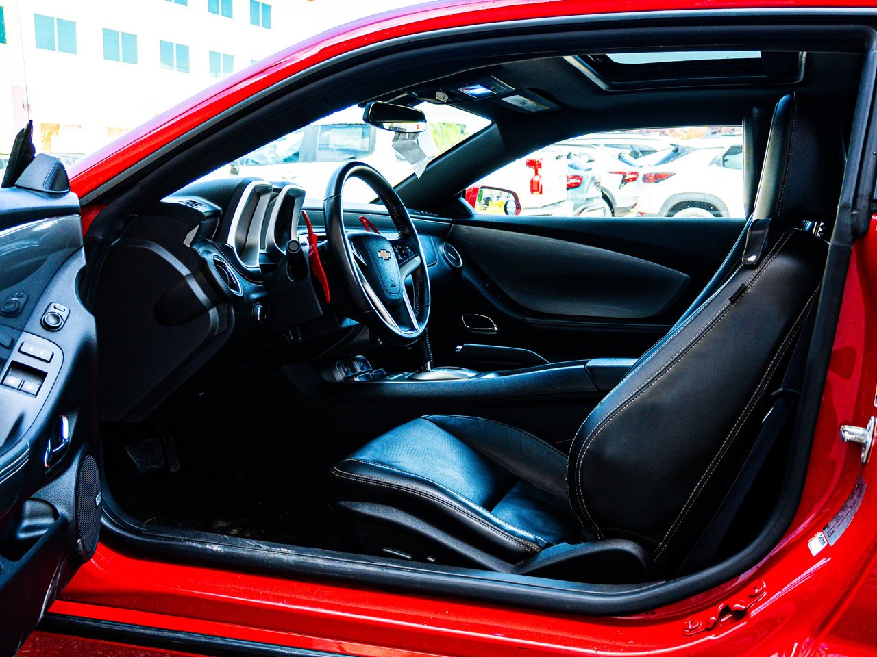 2013 Chevrolet Camaro 2dr Cpe 2LT Red Sherwood Park - photo #16