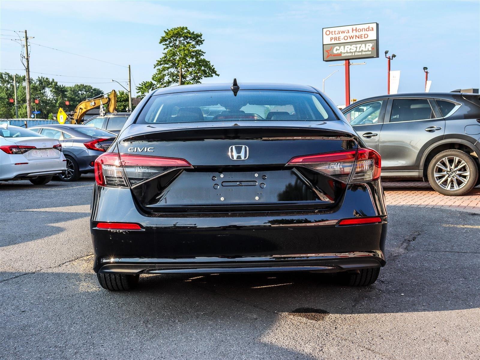 Honda Civic Berline EX 2024 Black Ottawa & Gatineau - photo #3