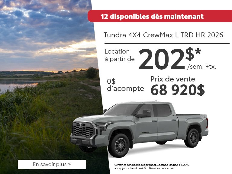Tundra 2026