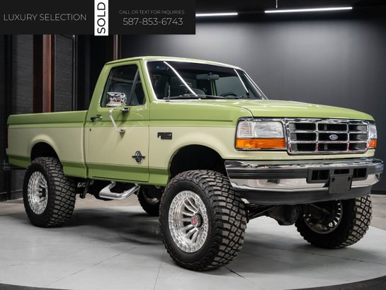 1994 Ford F-250 XLT 1994 Green