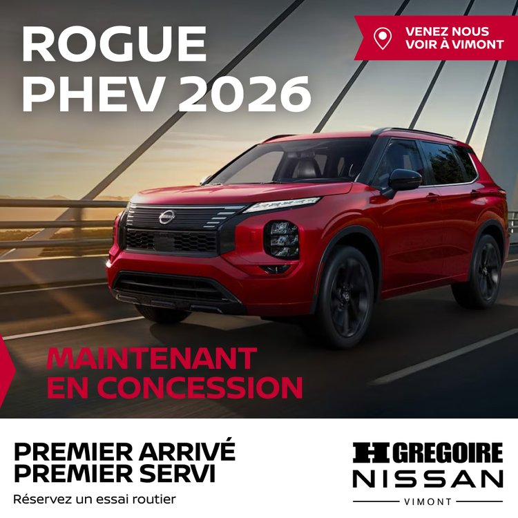 Nissan vimont promo mai Rogue PHEV FR