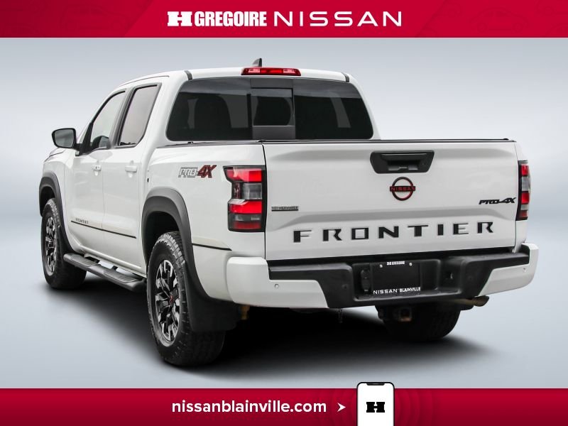 Nissan Frontier 2023 Blanc Saint-Eustache - photo #5
