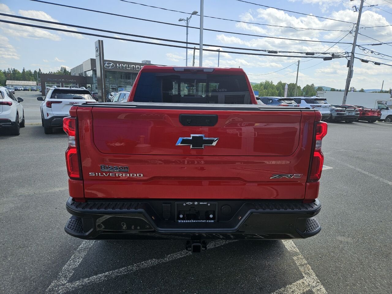 2026 Chevrolet Silverado 1500 ZR2 cabine multiplace 4RM 147 po Red Thetford Mines - photo #4