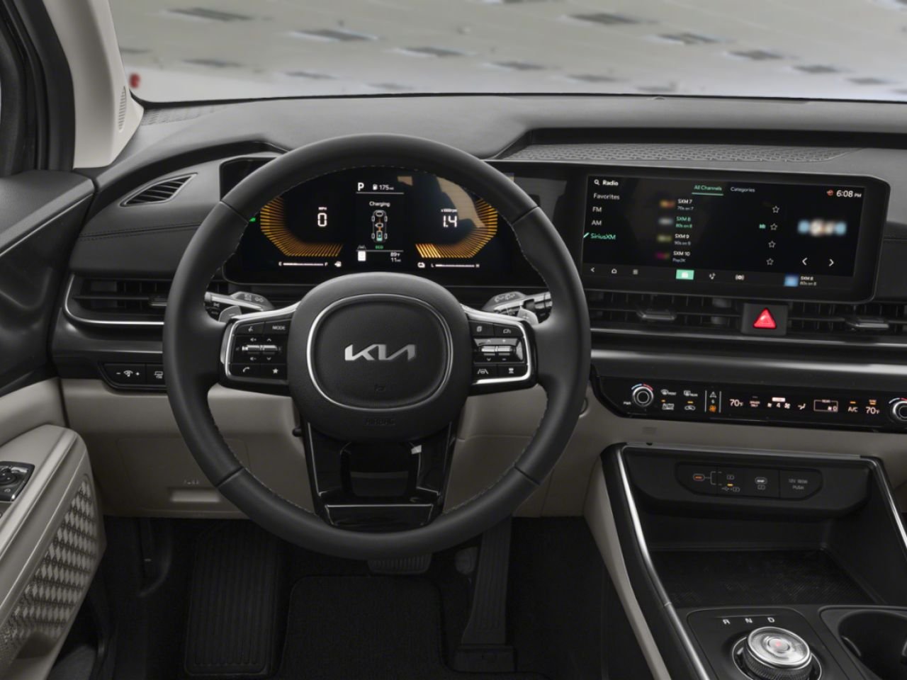 Kia Carnival hybride 2026 Blanc neige nacré Blainville - photo #7