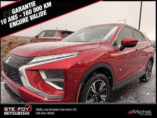 2024 Mitsubishi Eclipse Cross ES AWD, SIÈGES CHUAFANTS, CAMÉRA DE RECUL Red