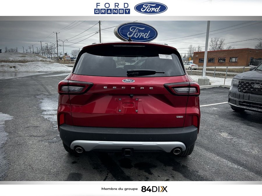 Ford Escape VHR TA 2025 Rouge vitesse métallisé teinté verni