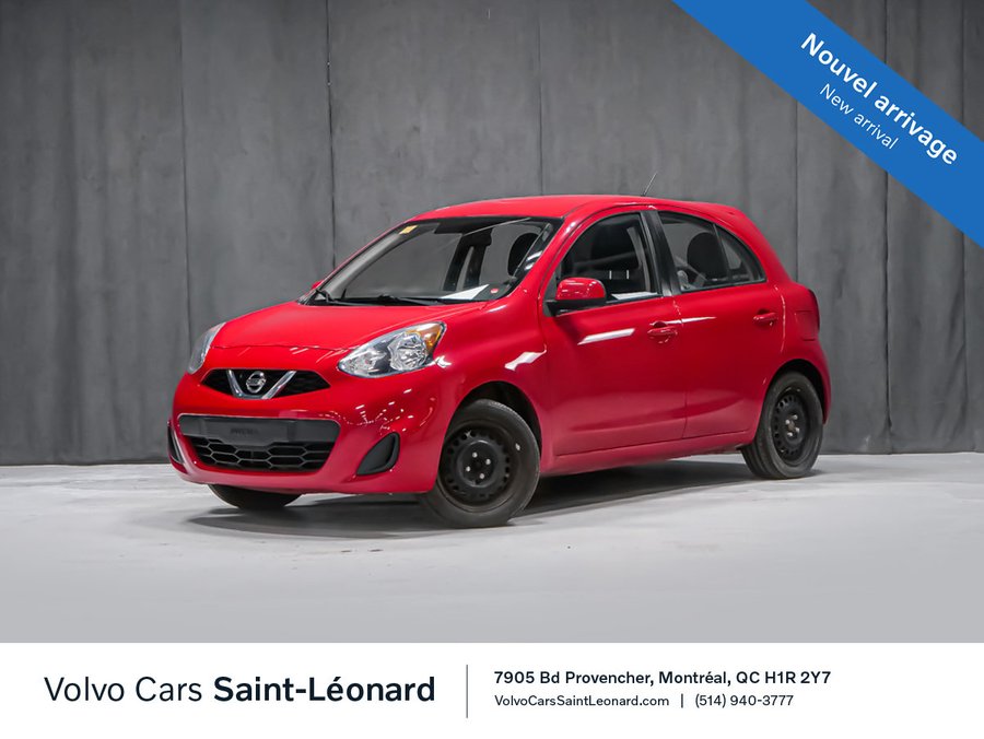 2017 Nissan Micra Red