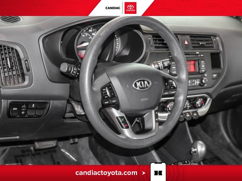 Kia Rio TA04259 | LX+ - BAS KM - AUTOMATIQUE - GR ÉLECTR 2013 Gris Laval - photo #11