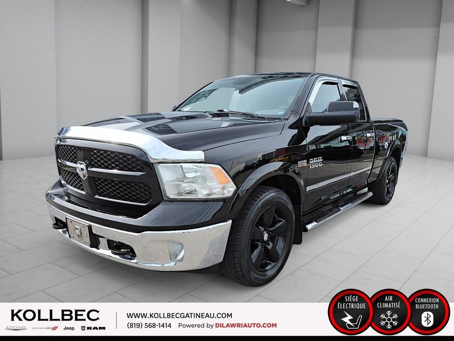 RAM 1500 *** UN PROPRIO + CLEAN CARFAX + BAS KILOMÉTRAGE*** 2014 Noir