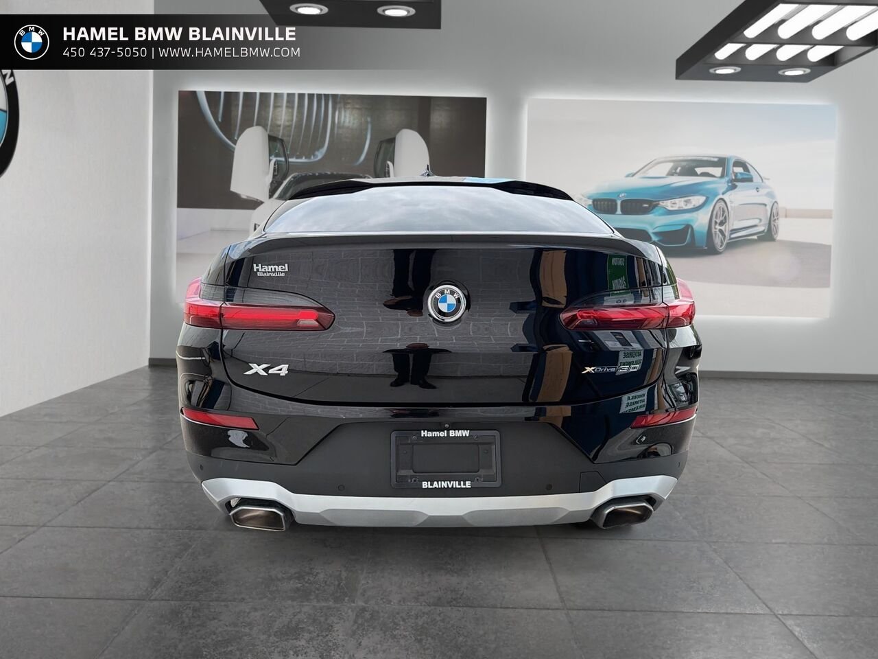 BMW X4 xDrive30i coupé d’activités sportives 2023 Noir Blainville - photo #2