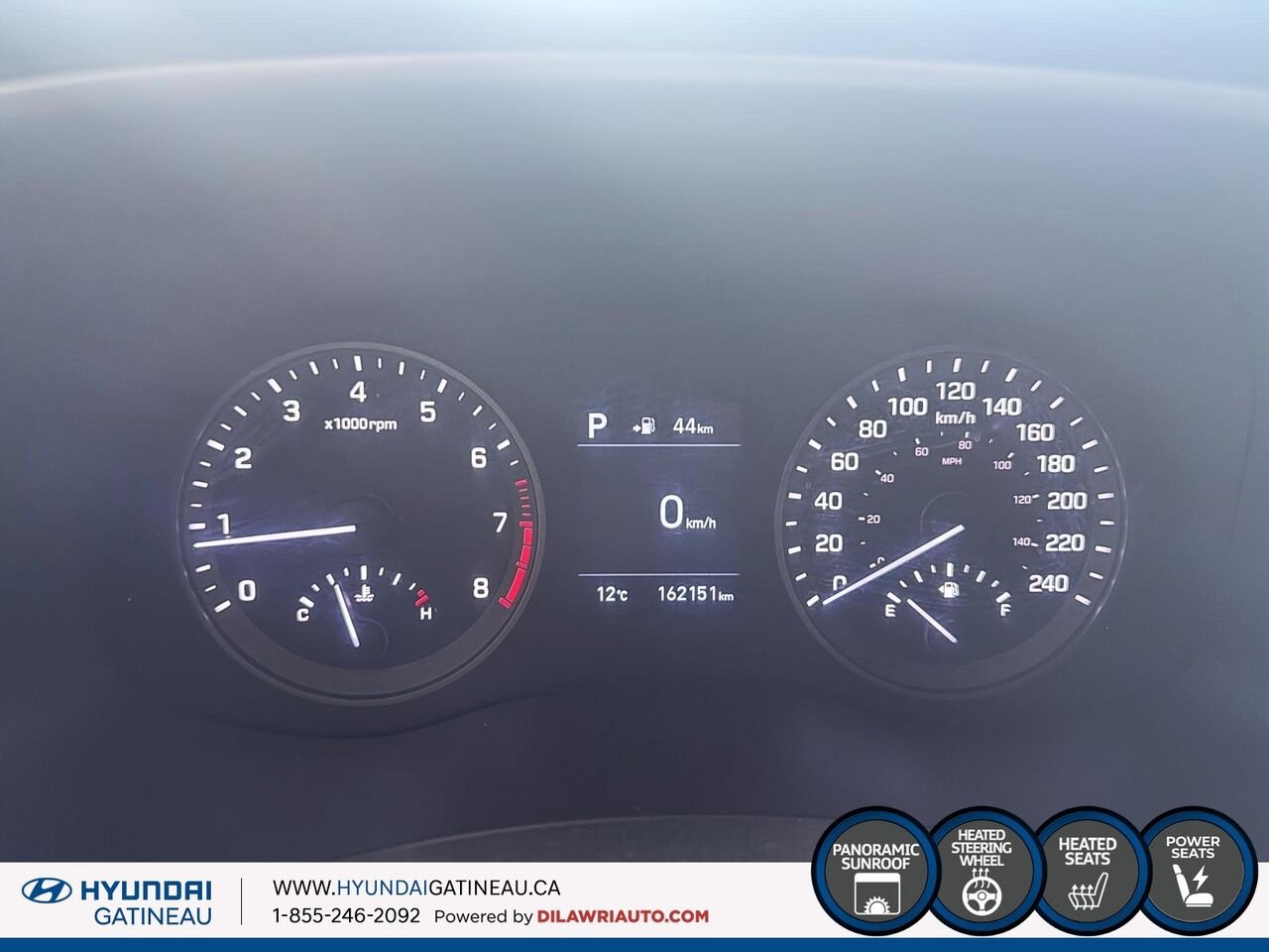 Hyundai Tucson Luxe TI *** air climatiser ,toit ouvrant , cuir *** 2019 Blanc Ottawa & Gatineau - photo #12