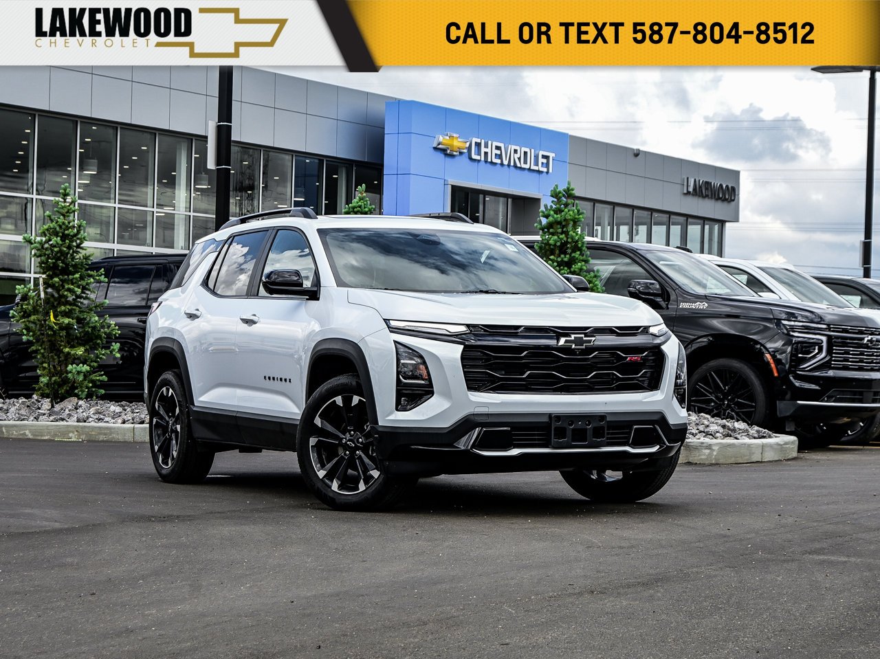 2026 Chevrolet Equinox AWD 4dr RS White Sherwood Park - photo #0