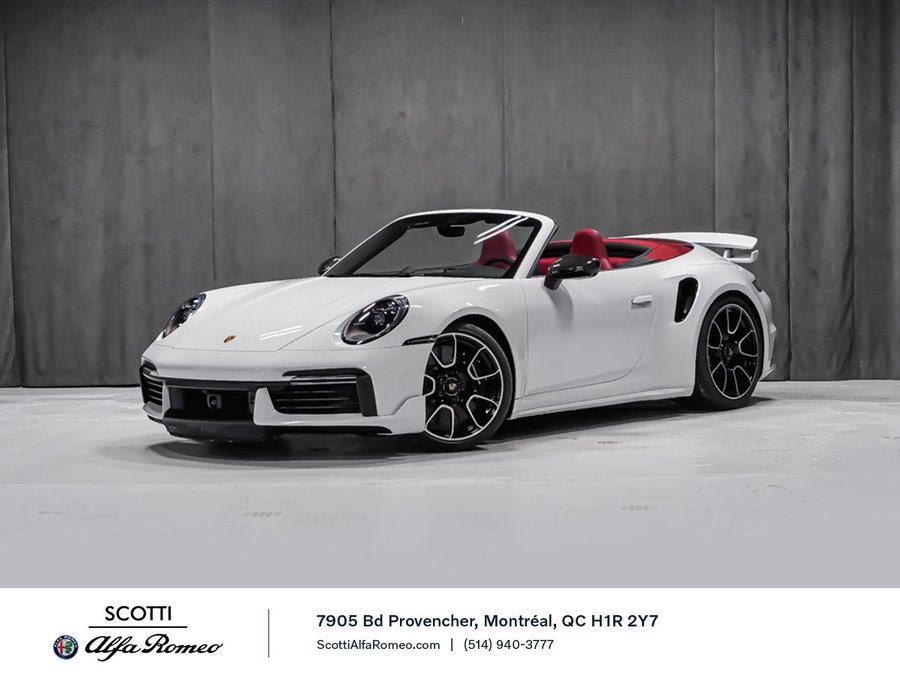 2021 Porsche 911 TURBO S White