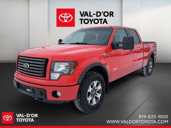 Ford F-150 Cab SuperCrew 4RM 157 po FX4 2012 2012 Rouge