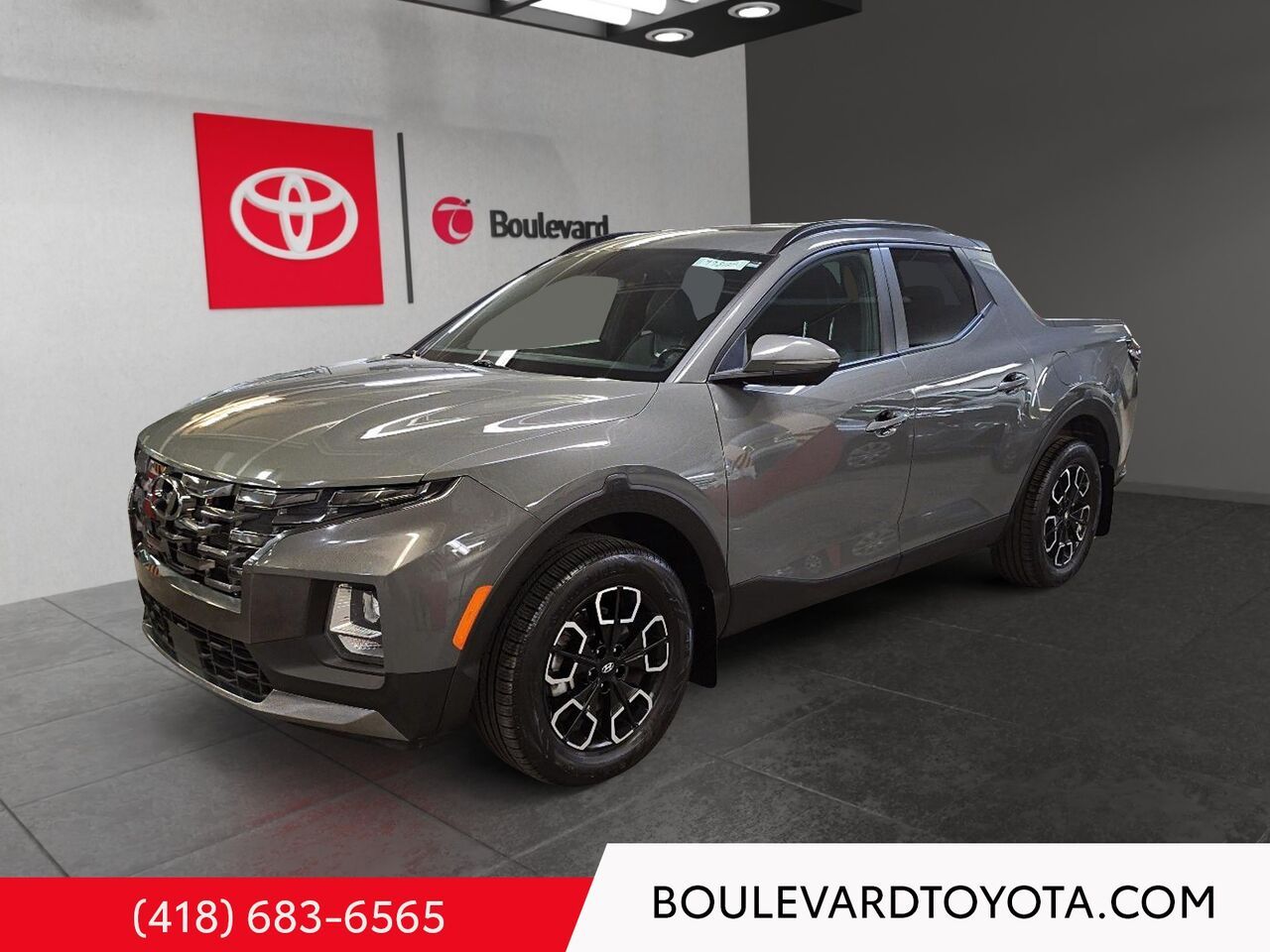 Gray 2022 Hyundai Santa Cruz Pickup Truck Automatic