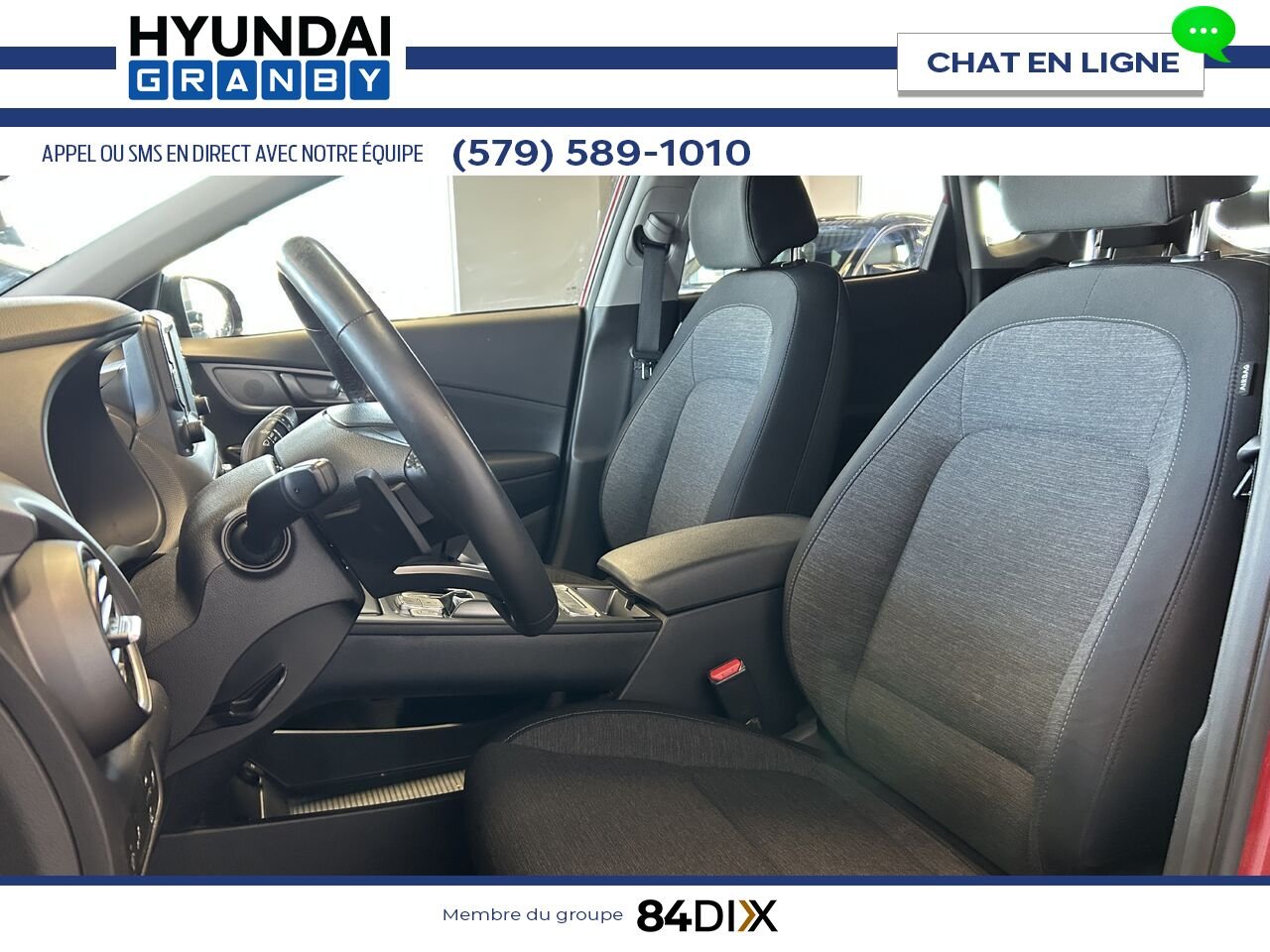 Hyundai Kona électrique 2021 Rouge Granby - photo #9