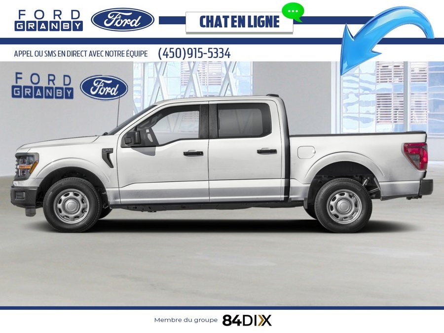 Ford F-150 XL cabine SuperCrew 4RM caisse de 5,5 pi 2026 Blanc Oxford