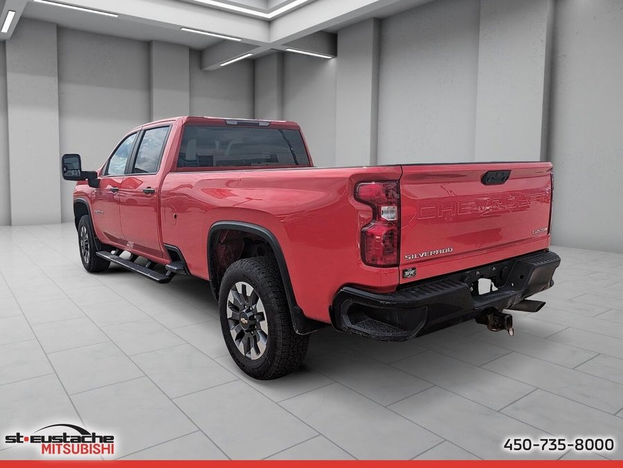 Chevrolet Silverado 2500HD Custom cabine multiplace 4RM 172 po-MAGS-BLUETOOTH-CAMERA DE RECUL 2022 Rouge