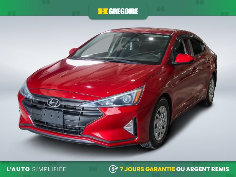 2019 Hyundai Elantra Red Blainville - photo #2