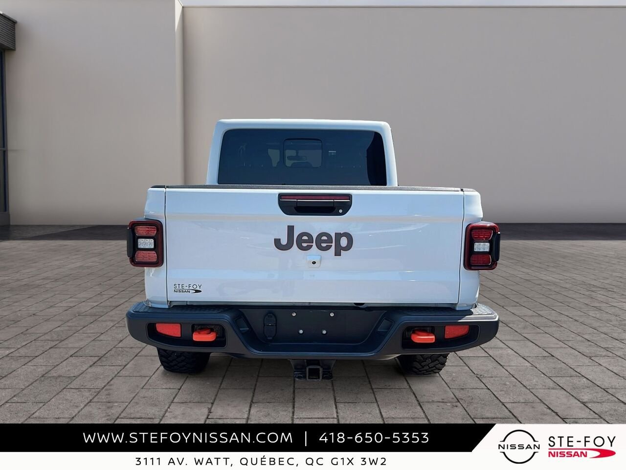 2023 Jeep Gladiator MOJAVE CREW CAB White Ste-Foy - photo #2